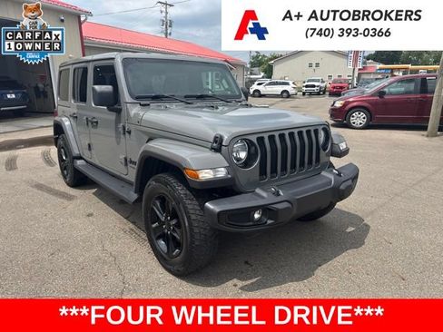Used 2021 Jeep Wrangler Unlimited Sahara AWD/4WD image 1