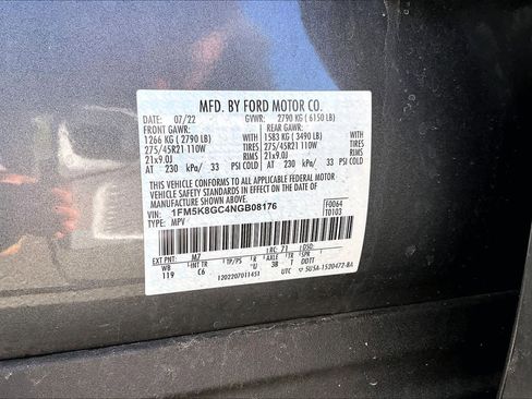 Used 2022 Ford Explorer ST w/ Equipment Group 401A image 34