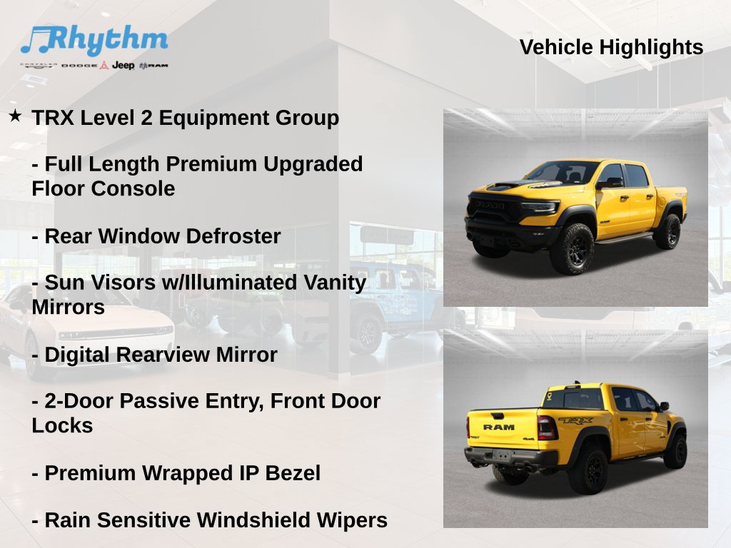Used 2023 RAM 1500 TRX w/ TRX Level 2 Equipment Group AWD/4WD image 11