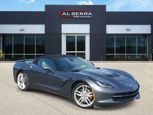 Certified 2014 Chevrolet Corvette Stingray Convertible w/ 3LT Preferred Equipment Group RWD image 1