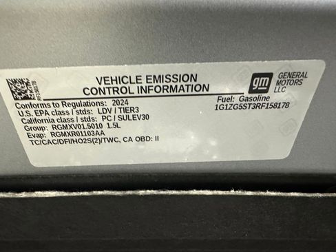 Certified 2024 Chevrolet Malibu RS w/ LPO, Floor Liner Package image 36