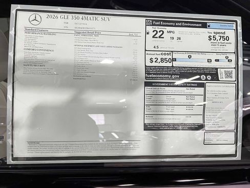 New 2026 Mercedes-Benz GLE 350 4MATIC image 46