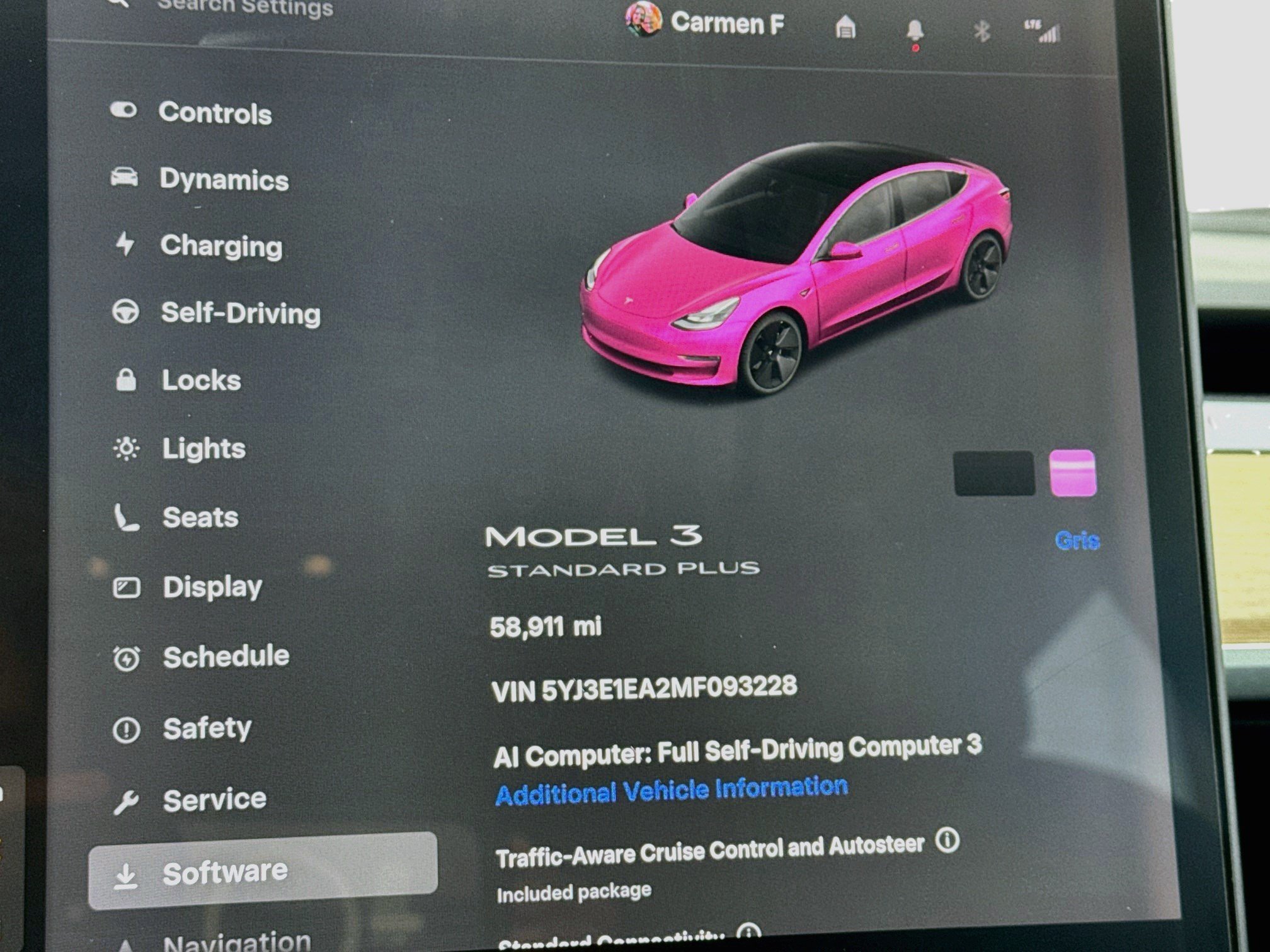 Used 2021 Tesla Model 3 Standard Range Plus RWD image 8