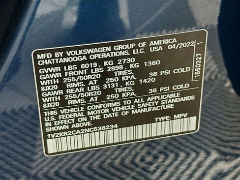 Used 2022 Volkswagen Atlas SE AWD/4WD image 32