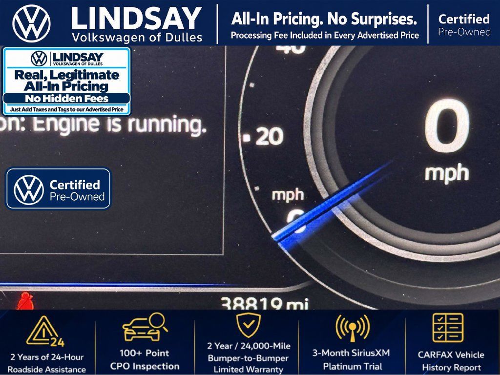 Certified 2023 Volkswagen Atlas SE w/ Panoramic Sunroof Package AWD/4WD image 28
