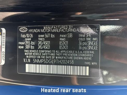 New 2026 Hyundai Santa Fe Calligraphy w/ Tow & Go Package AWD/4WD image 33