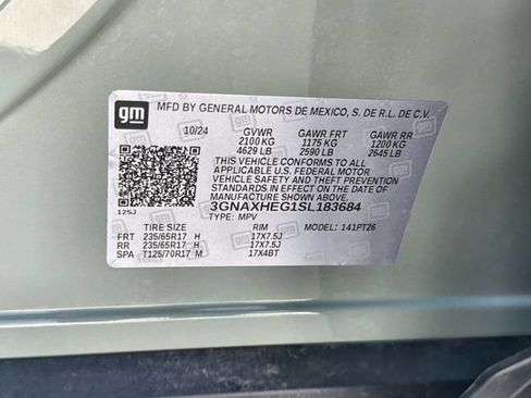 Certified 2025 Chevrolet Equinox LT w/ Convenience Package II FWD image 33