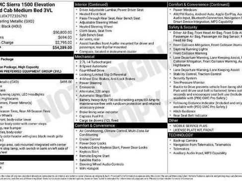 Used 2026 GMC Sierra 1500 Elevation AWD/4WD image 32