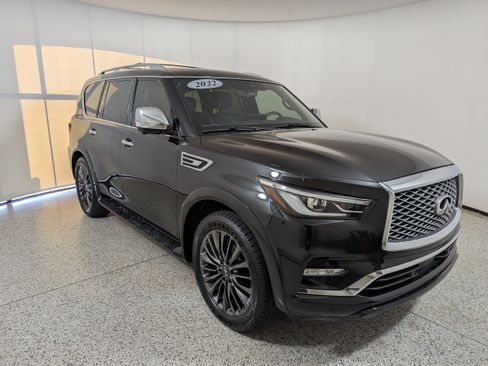 Used 2022 INFINITI QX80 Sensory w/ Cargo Package AWD/4WD image 1