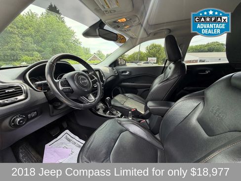 Used 2018 Jeep Compass Limited w/ Trailer Tow Group AWD/4WD image 12