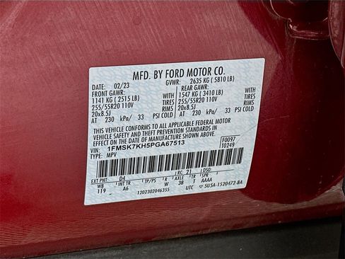 Used 2023 Ford Explorer ST-Line w/ Class IV Trailer Tow Package image 27