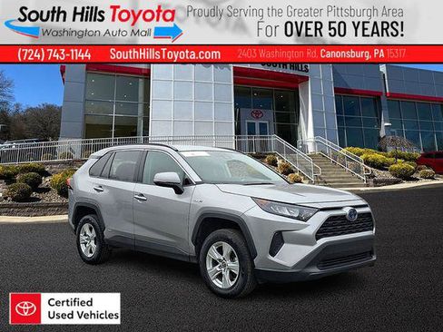 Certified 2021 Toyota RAV4 LE AWD/4WD image 1