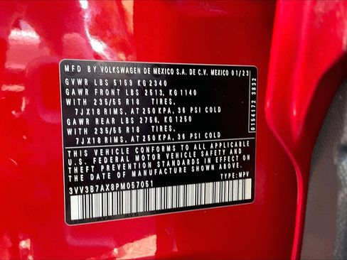 Certified 2023 Volkswagen Tiguan SE FWD image 32