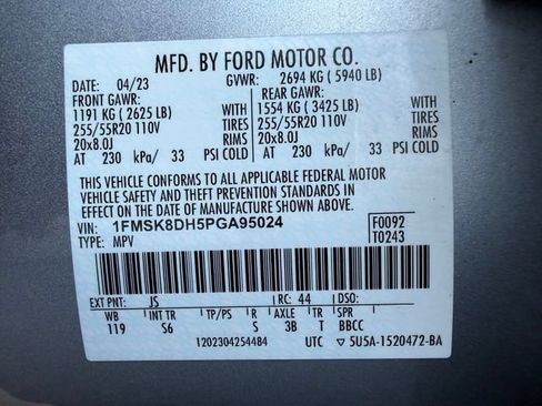 Used 2023 Ford Explorer XLT w/ Equipment Group 202A AWD/4WD image 50
