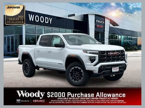New 2026 GMC Canyon AT4 w/ Technology Plus Package AWD/4WD image 1