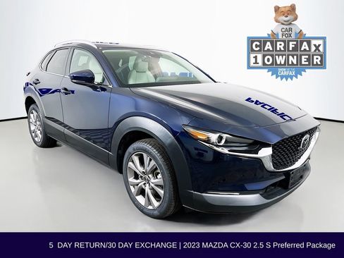 Used 2023 MAZDA CX-30 AWD 2.5 S w/ Preferred Package image 1