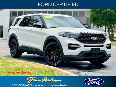 Certified 2023 Ford Explorer ST w/ Equipment Group 401A AWD/4WD image 1