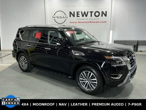 Used 2024 Nissan Armada SL w/ Captain's Chairs Package image 1