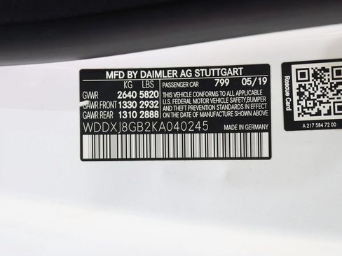 Used 2019 Mercedes-Benz S 560 4MATIC Coupe image 47