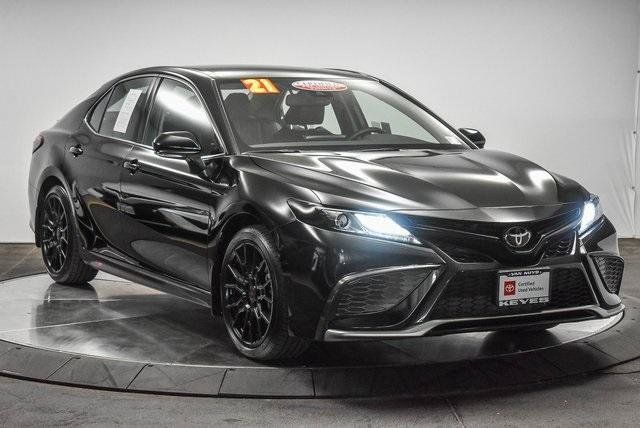 Certified 2021 Toyota Camry XSE w/ TRD Appearance Package (TMS) FWD image 5