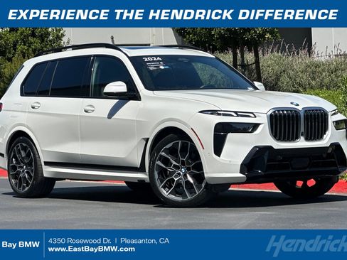 Certified 2024 BMW X7 xDrive40i w/ M Sport Package AWD/4WD image 1