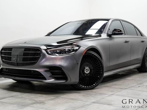 Used 2021 Mercedes-Benz S 580 4MATIC Sedan image 1