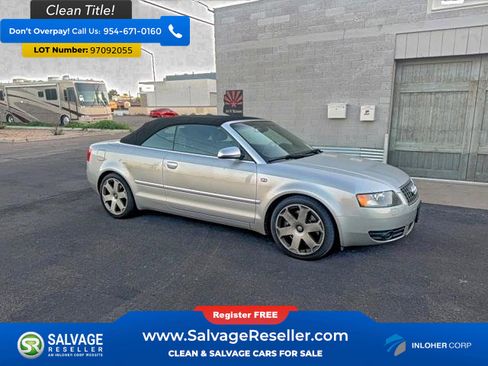 Used 2005 Audi S4 Convertible image 1