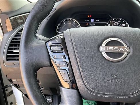 Used 2023 Nissan Armada Platinum w/ Captain's Chairs Package RWD image 11