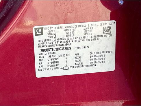 Used 2017 Chevrolet Silverado 1500 High Country image 31