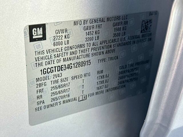 Used 2016 Chevrolet Colorado Z71 AWD/4WD image 34