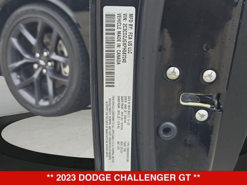 Used 2023 Dodge Challenger GT w/ Blacktop Package RWD image 34