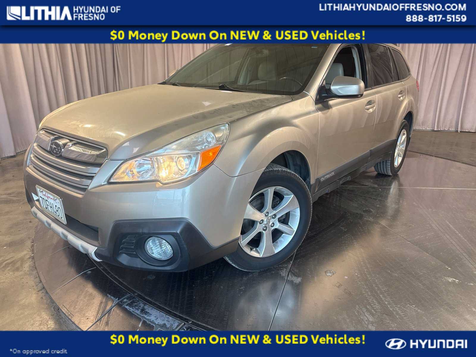 Used 2014 Subaru Outback 2.5i Limited w/ Moonroof Package AWD/4WD image 1
