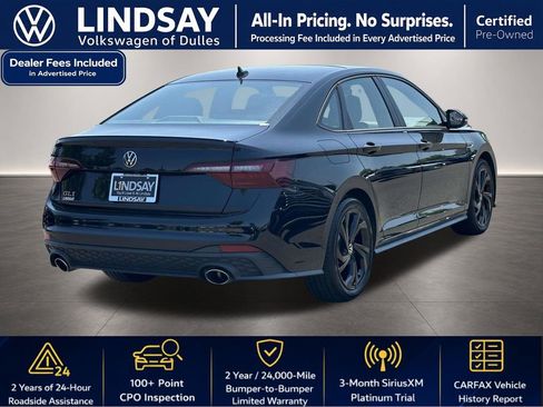 Certified 2024 Volkswagen Jetta GLI Autobahn w/ GLI Black Package FWD image 8