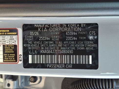 New 2026 Kia K5 GT-Line w/ GT-Line Premium Package image 19