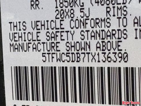 New 2026 Toyota Tundra Limited AWD/4WD image 27