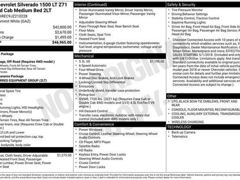 Used 2018 Chevrolet Silverado 1500 LT image 2