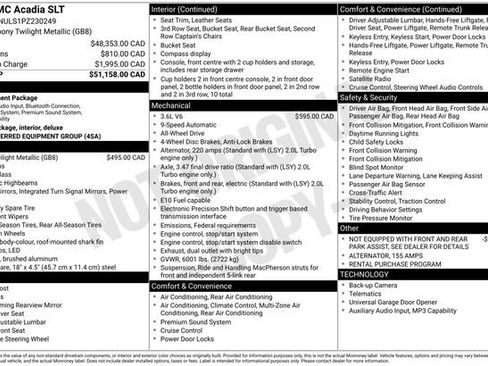 Certified 2023 GMC Acadia SLT AWD/4WD image 6