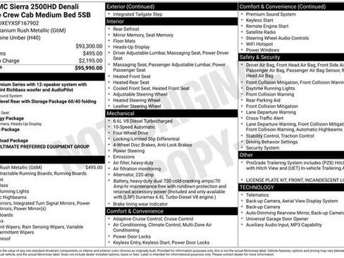 Used 2025 GMC Sierra 2500 Denali Ultimate image 38
