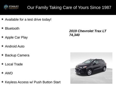 Used 2019 Chevrolet Trax LT w/ LT Convenience Package image 9