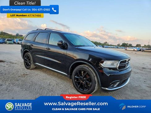 Used 2017 Dodge Durango SXT w/ Quick Order Package 23B RWD image 5
