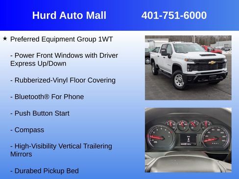 Used 2025 Chevrolet Silverado 2500 W/T w/ WT Convenience Package image 12