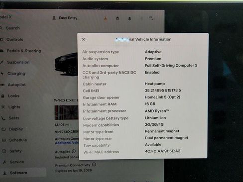Used 2023 Tesla Model X Plaid AWD/4WD image 13