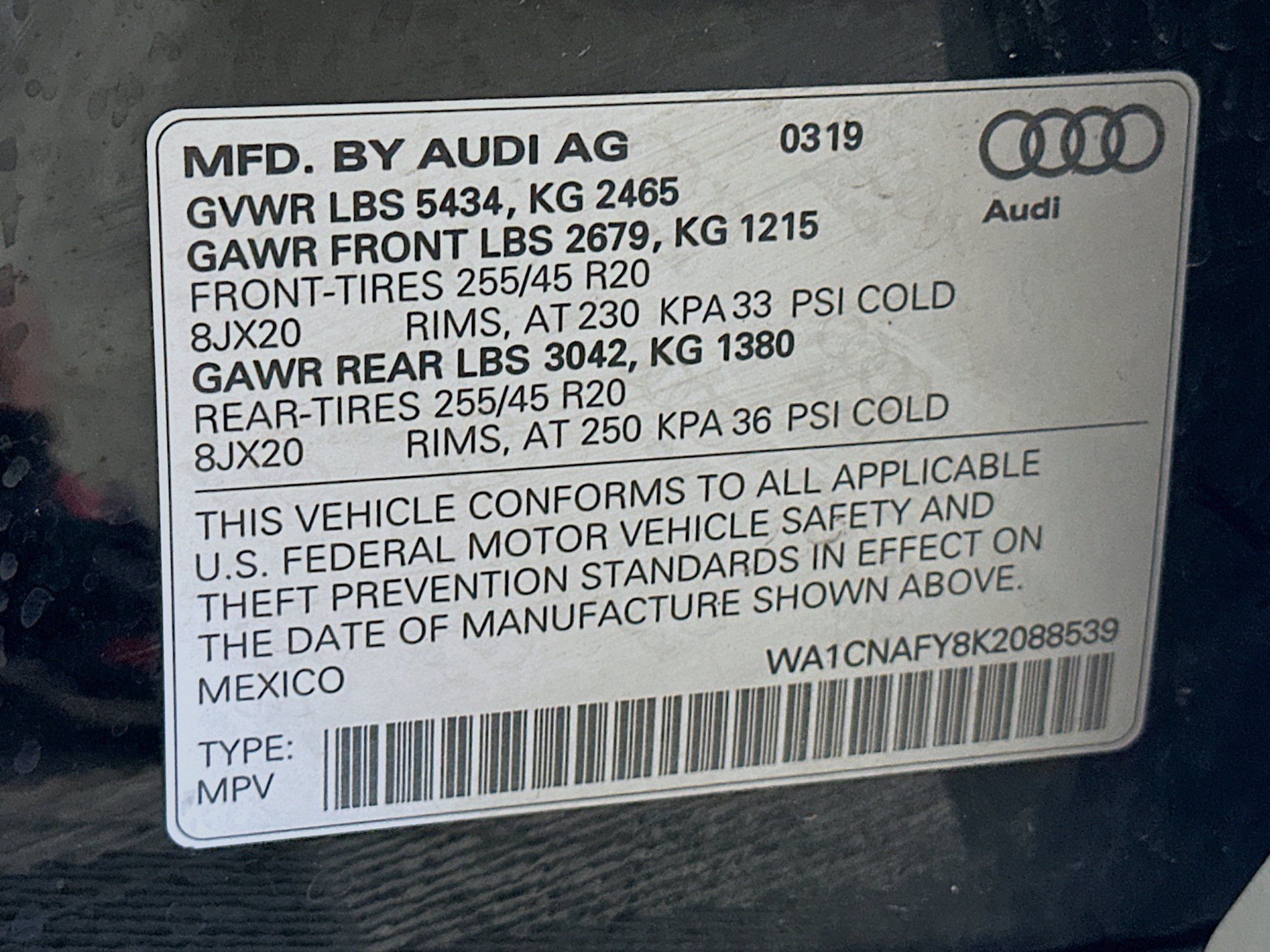 Used 2019 Audi Q5 Prestige AWD/4WD image 12