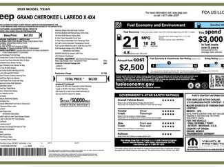 Certified 2025 Jeep Grand Cherokee L Laredo AWD/4WD video 2
