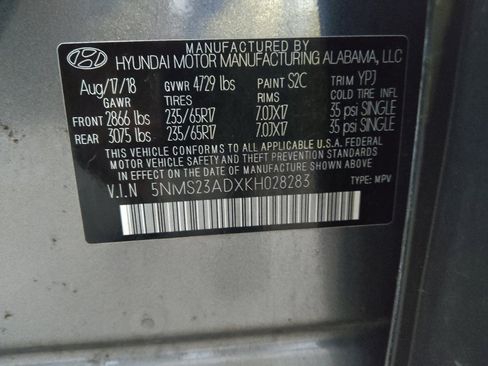 Used 2019 Hyundai Santa Fe SE FWD image 33