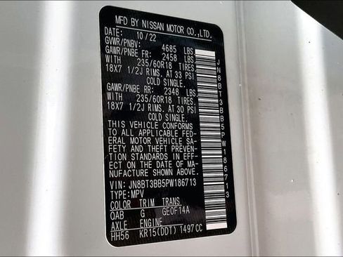 Used 2023 Nissan Rogue SV AWD/4WD image 14