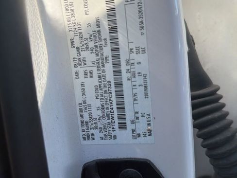 Used 2019 Ford F150 Lariat w/ Equipment Group 502A Luxury image 15