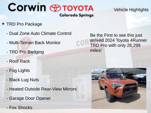 Used 2024 Toyota 4Runner TRD Pro AWD/4WD image 4