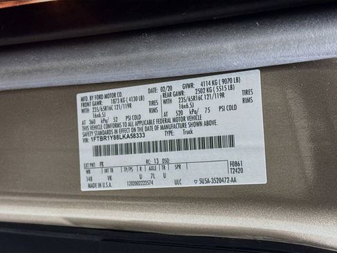 Certified 2020 Ford Transit 250 Low Roof image 26