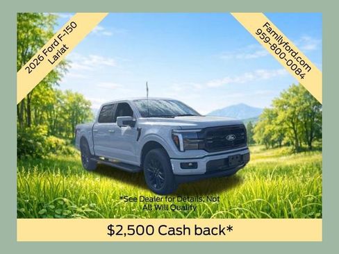 New 2026 Ford F150 Lariat w/ Equipment Group 501A Mid AWD/4WD image 1